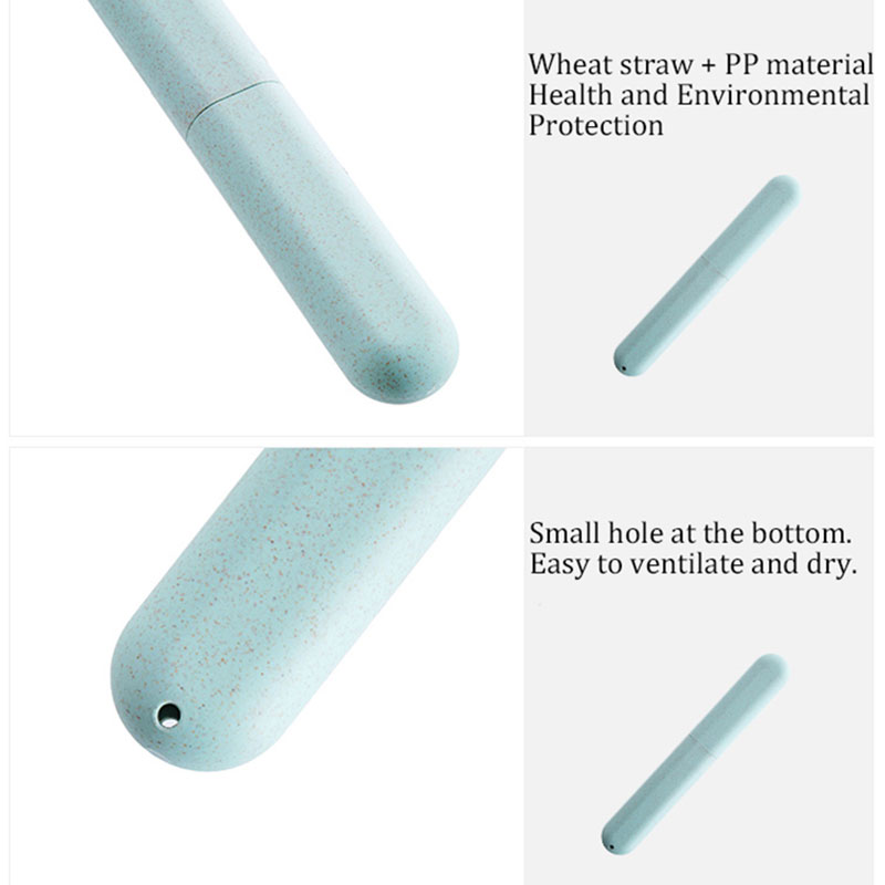 Tragbare Reise Zahnbürste schützen Box Gesundheits schutz Zahnbürste Rohr Abdeckung Fall staub dichte Gesundheits bürsten Schutz