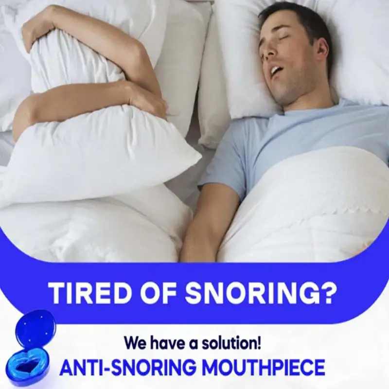 Anti Snoring Mouthpiece Reusable Honex Snore Stoppers Sleep Difficulty Snore Stoppers Solution For Comfort & Easy Breathing