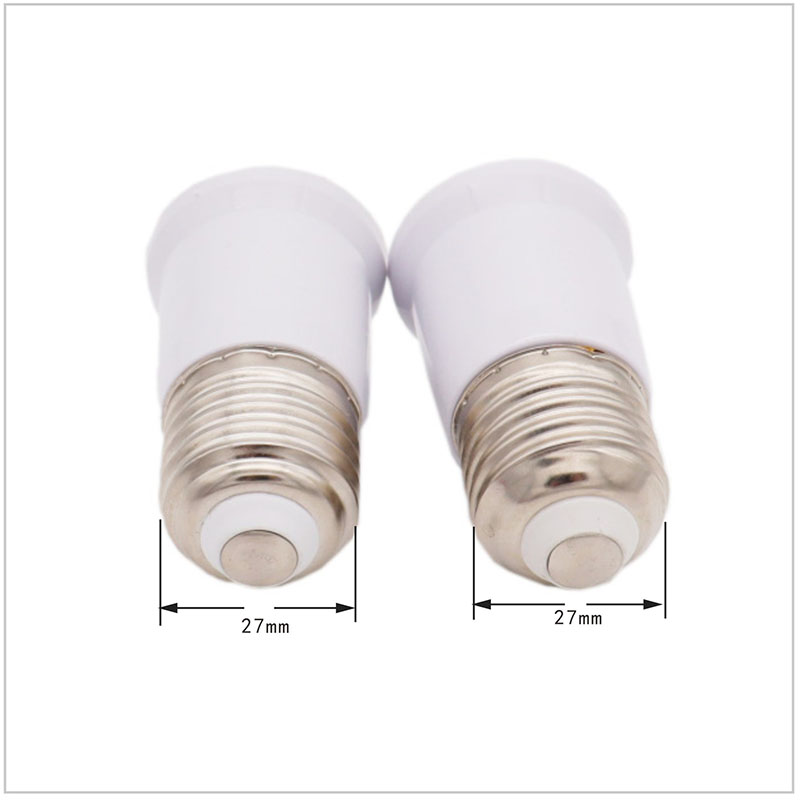 65mm E27-E27 extended lamp holder E27 to E27 conversion lamp holder E27-E27 extended lamp holder adapter