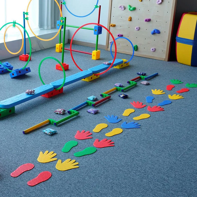 Juegos para niños, pies de mano para chico, juego sensorial para gatear y saltar, juguete de actividad para jardín de infantes, diversión para interiores y exteriores, Spielzeug Kinder