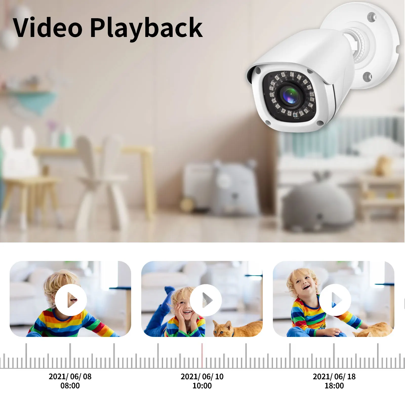 Gadinan HD 720P 1080P 5MP AHD Telecamera di Sorveglianza Cablata Domestica Visione Notturna A Infrarossi Proiettile Esterno BNC CCTV Telecamera di Sicurezza