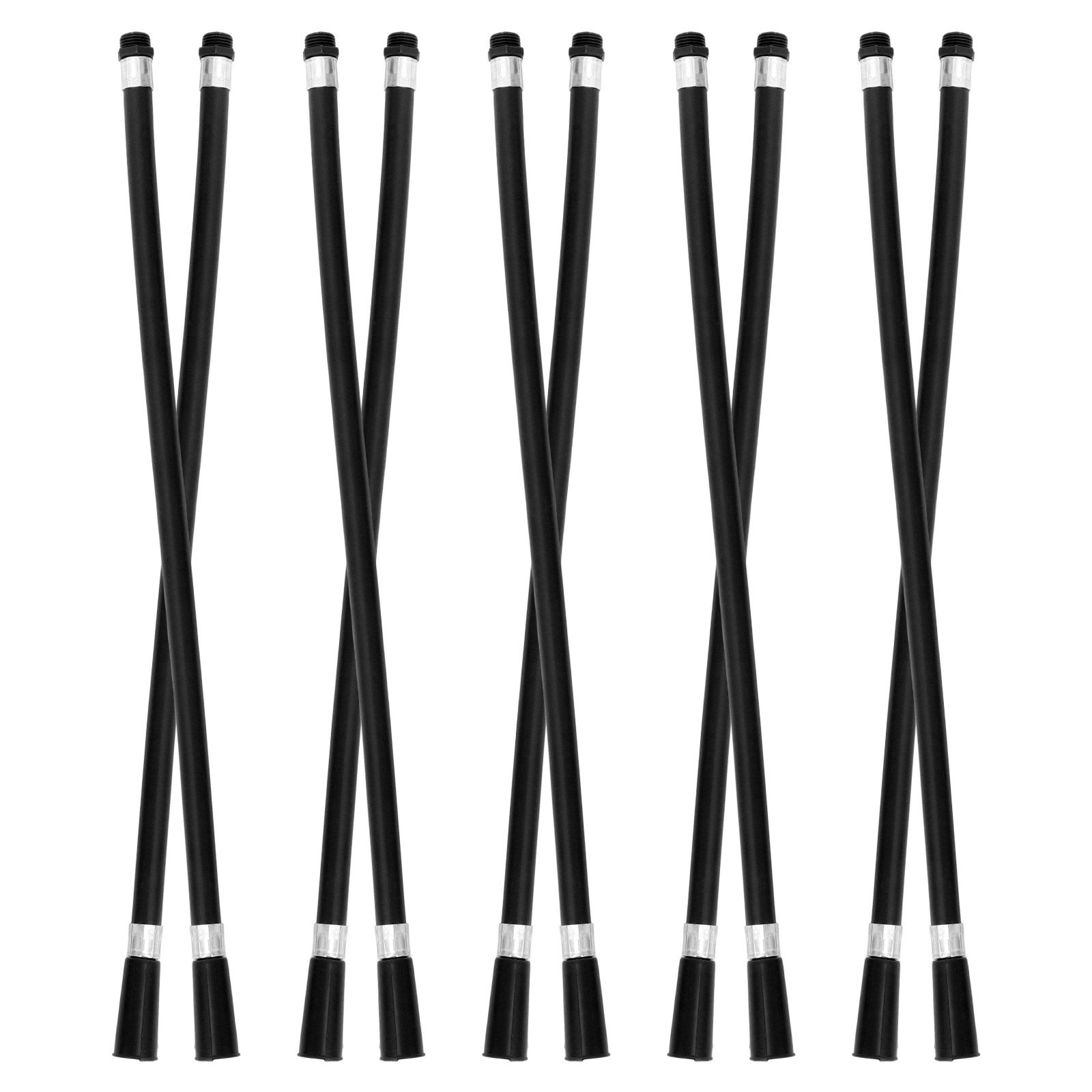 10 Stück Flaschenbürsten zum Reinigen von Feuerlöscher-Blöschern, Ersatzschlauch