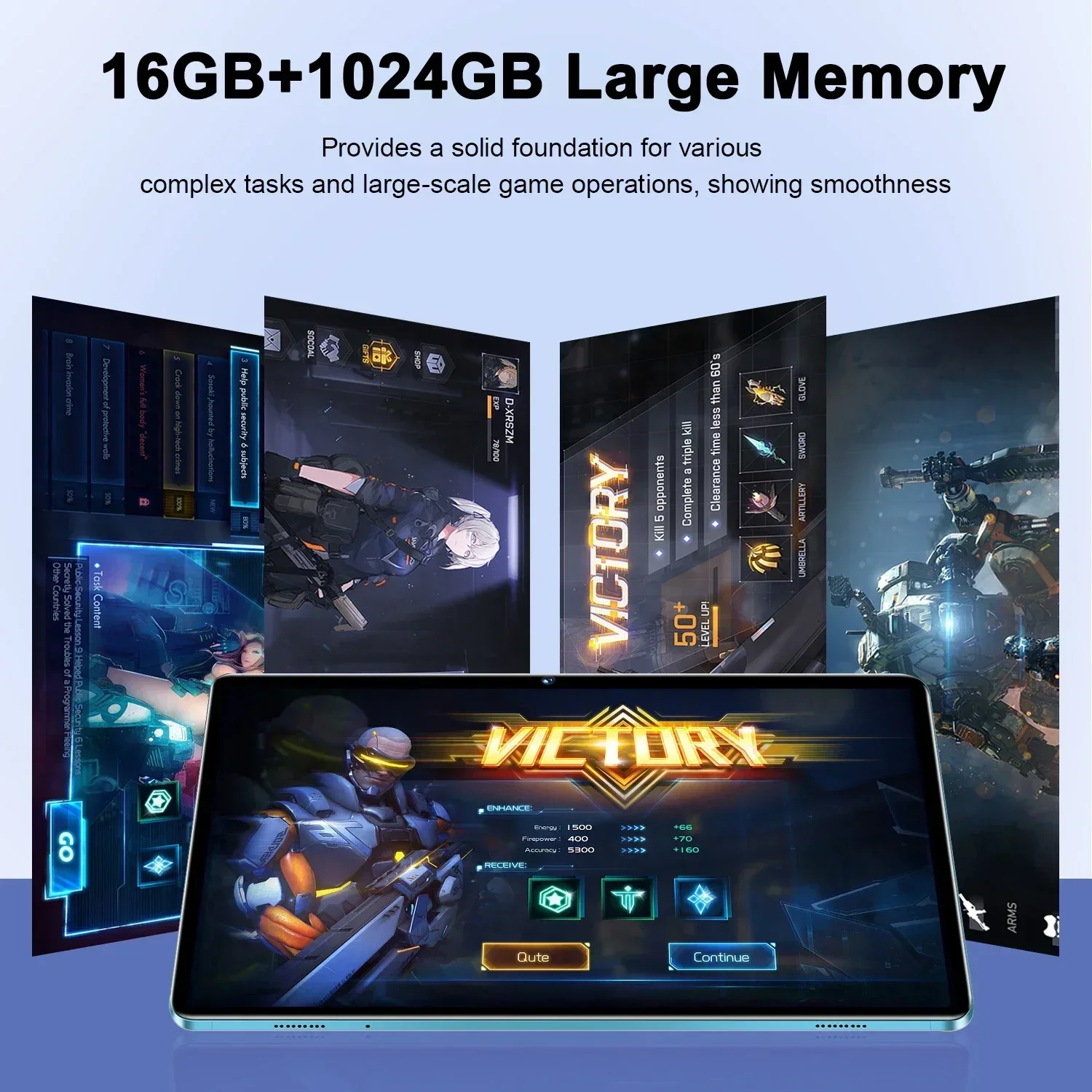 Tablette Pad 7 Pro originale, 10.1 pouces, Snapdragon 8gen2, 16 go + 1024 go, 10000mah, Android 13, Global, 5G, double SIM, WIFI, écran HD