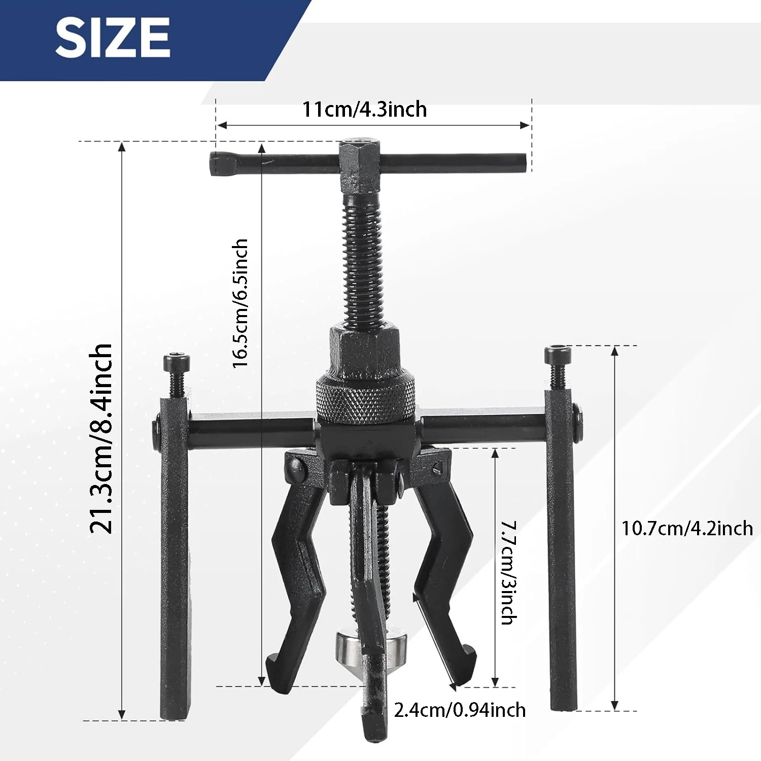 รถแบริ่ง PULLER Disassembly 3 Jaws PULLER รถซ่อม Disassembly เครื่องมือประหยัดแรงงานแยกแบริ่ง Remover เครื่องมือ