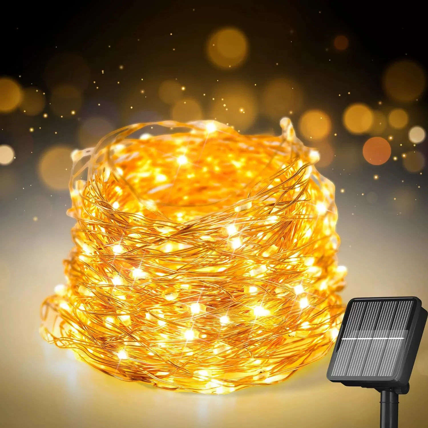 LED Solar String Licht Outdoor Garten Lichterkette Led Twinkle Wasserdichte Lampe für Weihnachten Party Decor 4m/7m/12m/22m/32m