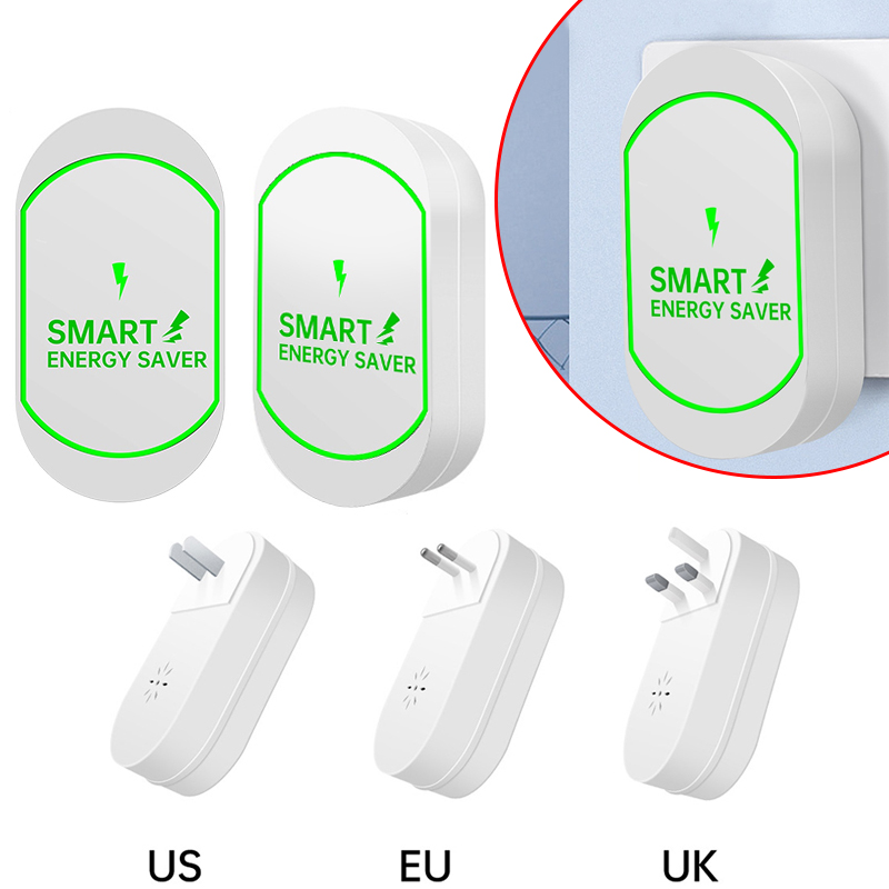 Power Save Electricity Energy Saver 90V-250V Home Office Electricity Saving Box US/EU/UK Plug Stable Voltage Power Saver