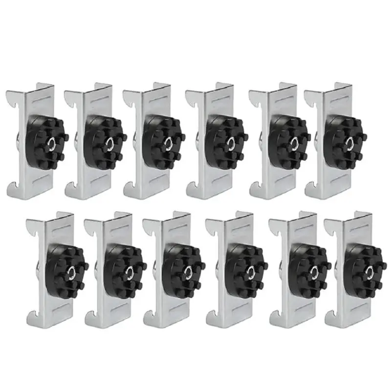 CQMF-12 Pack Soundproofing Mounting Clip Soundproofing Clips Drywall Soundproofing For Walls And Ceiling