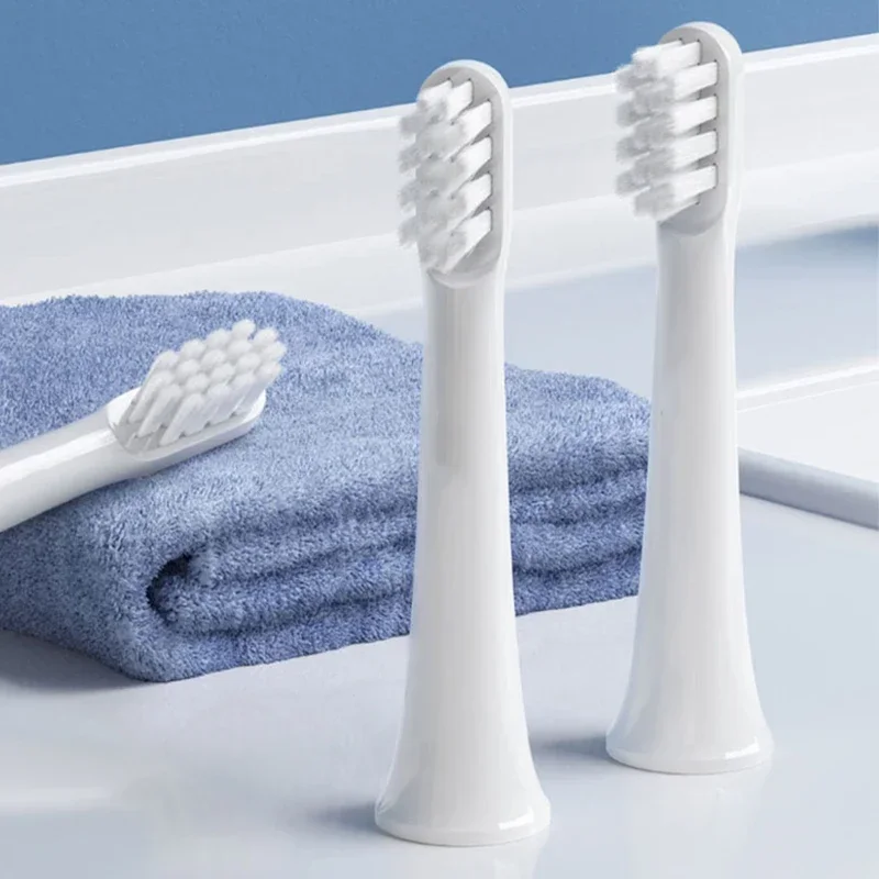 8PCS Für XIAOMI MIJIA T100 Ersatz Pinsel Köpfe Sonic Elektrische Zahnbürste Vakuum DuPont Weichen Borsten Geeignet Düsen