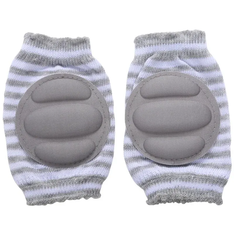 เด็กเข่า Pads ขาอุ่น Gaiter ความปลอดภัยลื่นเด็กหญิงคลานข้อศอก Kneepad Slips เด็กวัยหัดเดินทารกป้องกันอุปกรณ์เสริม