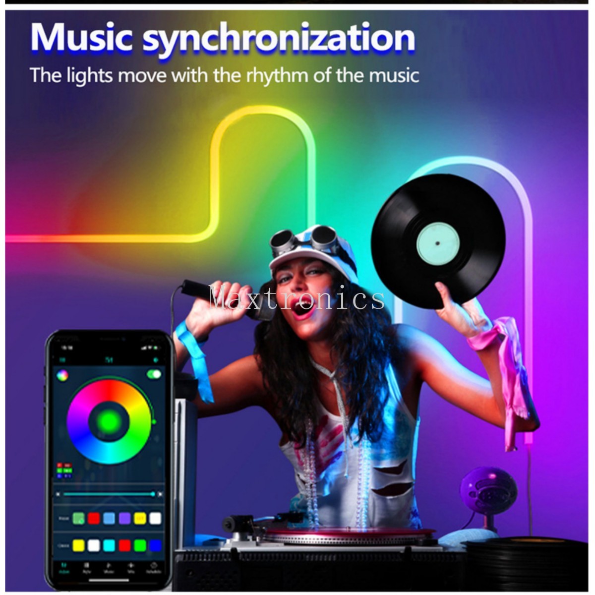 1M-3M DC5V RGBIC Neon LED Streifen Licht Bluetooth APP Steuerung USB Stecker IP67 Neon zeichen Band Für Zimmer Wand Dekor 60LED/M Fee Licht