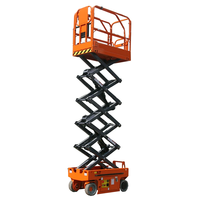 Electrical Lift Platform Battery Powered Lifting Platform Scissor Ladder Work Platform Movable Scaffold Scissors Lift