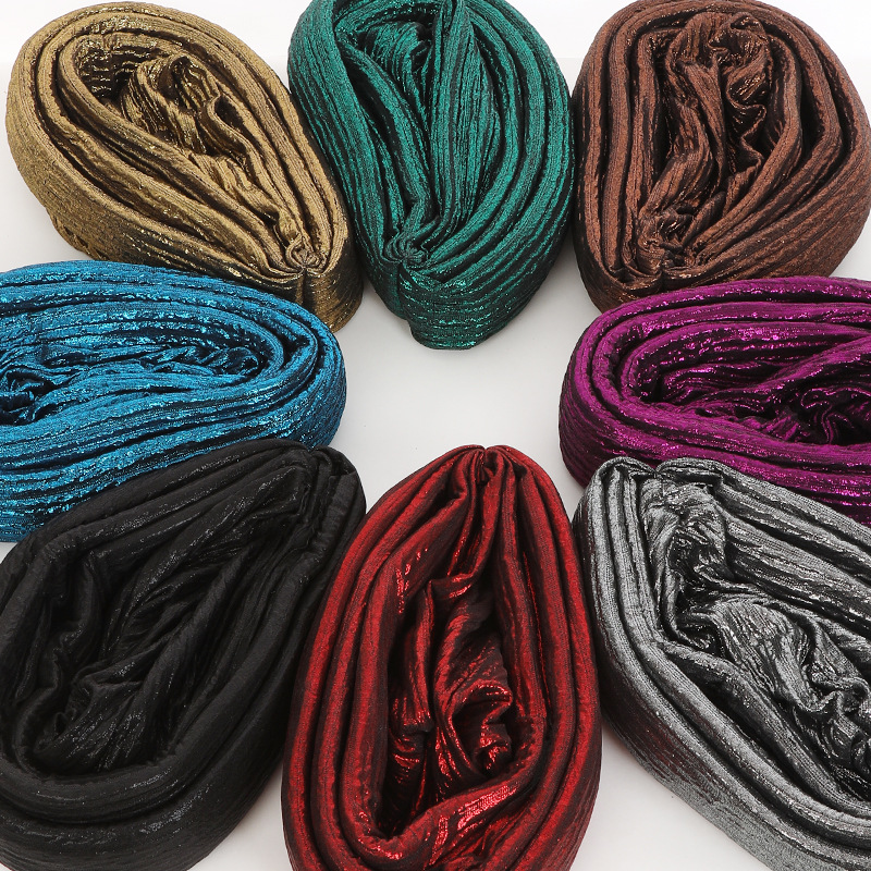 Gorro turbante africano ya hecho, tocado de fiesta nigeriano, envolturas para la cabeza para mujer, gorro plisado con purpurina, gorro de Gele para automóvil