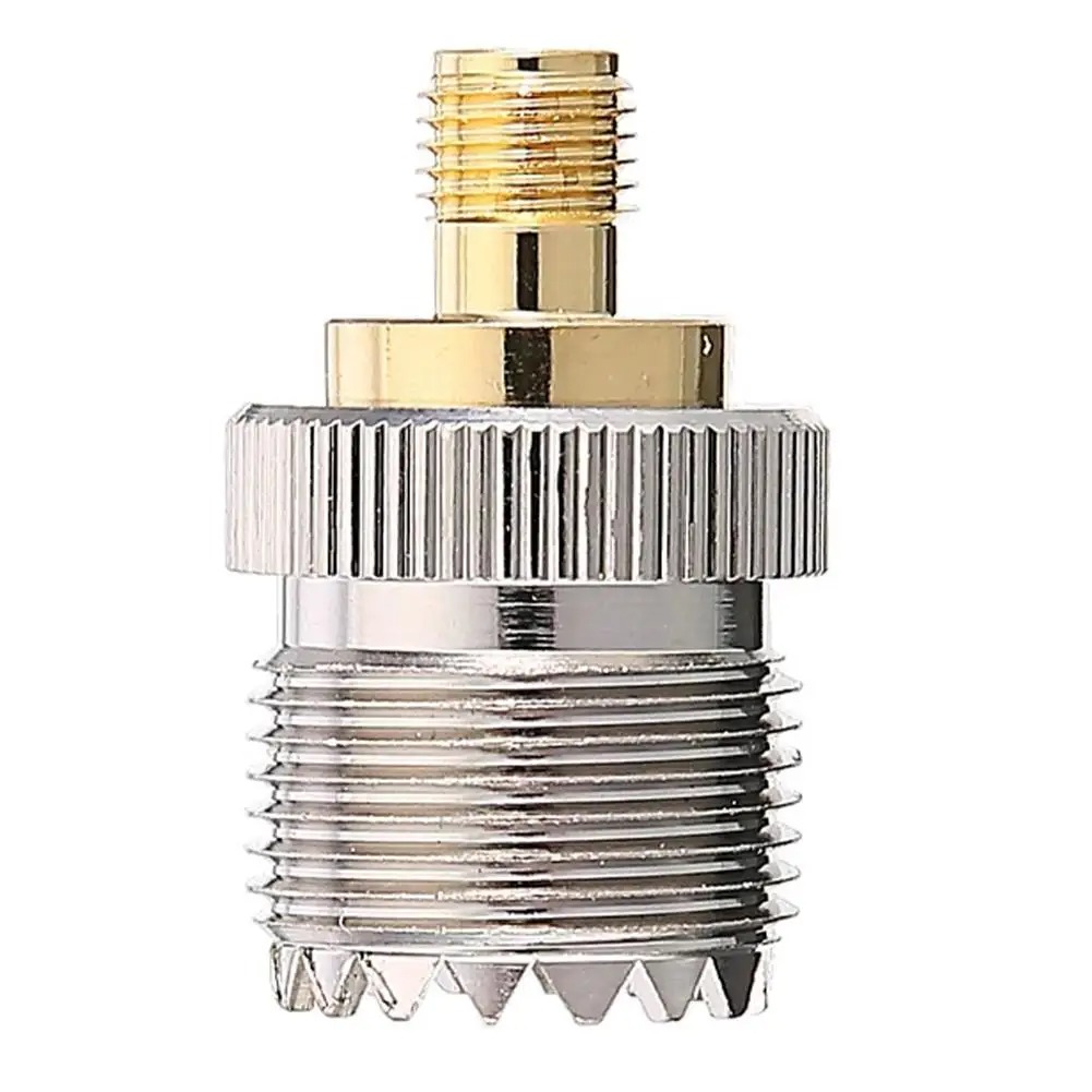 Coaxial RF Walkie-Talkie Antenna Adapter JXRF Connector SMA UHF Female For Baofeng To Femal