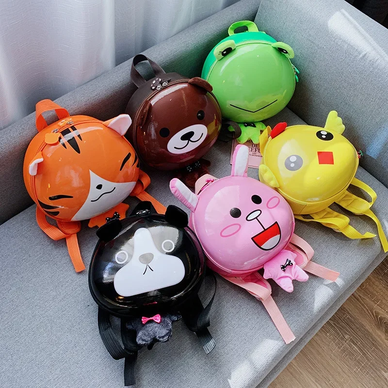 Anti Lost Backpack Cartoon Children Backpack Kindergarten Backpacks Cartoon Eggshell Bag Kids Backpacks for Boy School Bags 2024