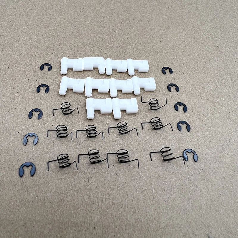 Juego de Clips de resorte para perro, volante de inercia de arranque de rebobinado, para motosierra china 4500 5200 5800 45cc 52cc 58cc, piezas de sierras de cadena de Gas, 10 Uds.