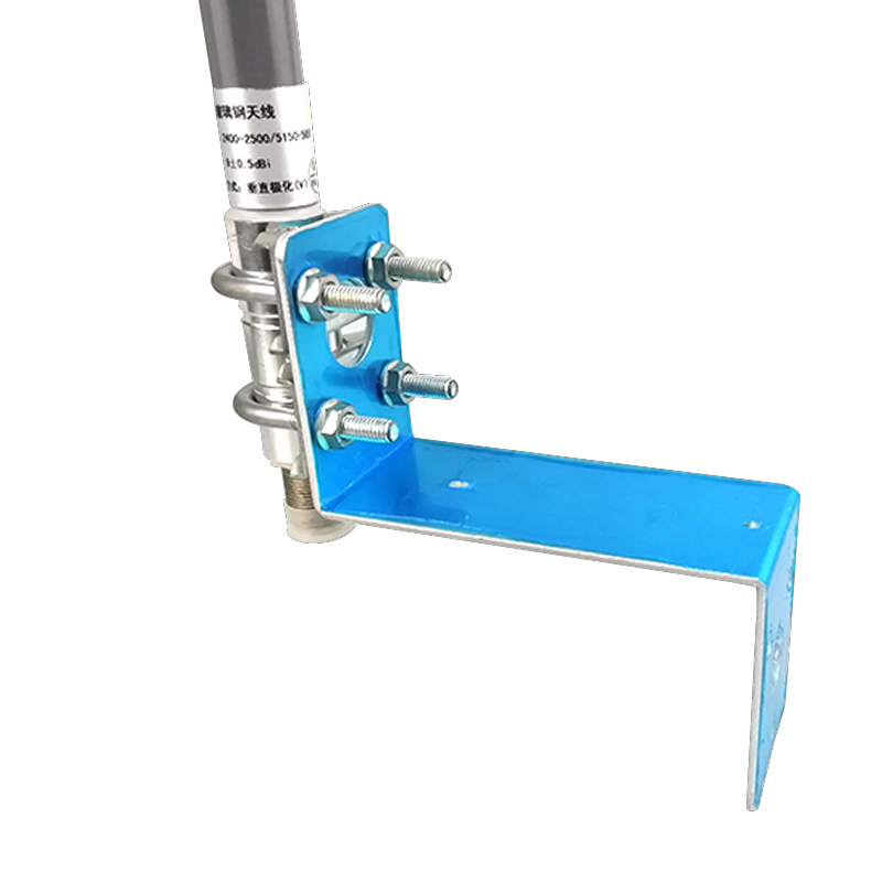 กลางแจ้ง FRP เสาอากาศ Fixing Mount Bracket คลิป Hoop เสาอากาศติดตั้ง CLAMP อุปกรณ์เสริมอลูมิเนียมปรับแต่งส่งฟรีสกรู