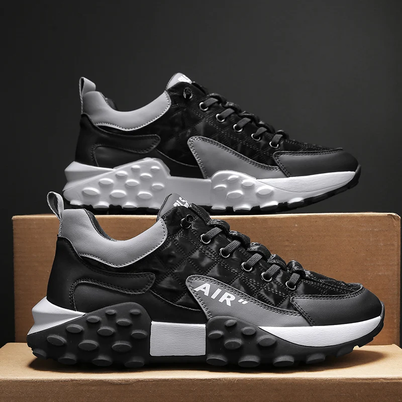 Trans forma cross border popular wearable sola de borracha tênis casuais sapatos masculinos tenis chaussure homme zapatillas hombre