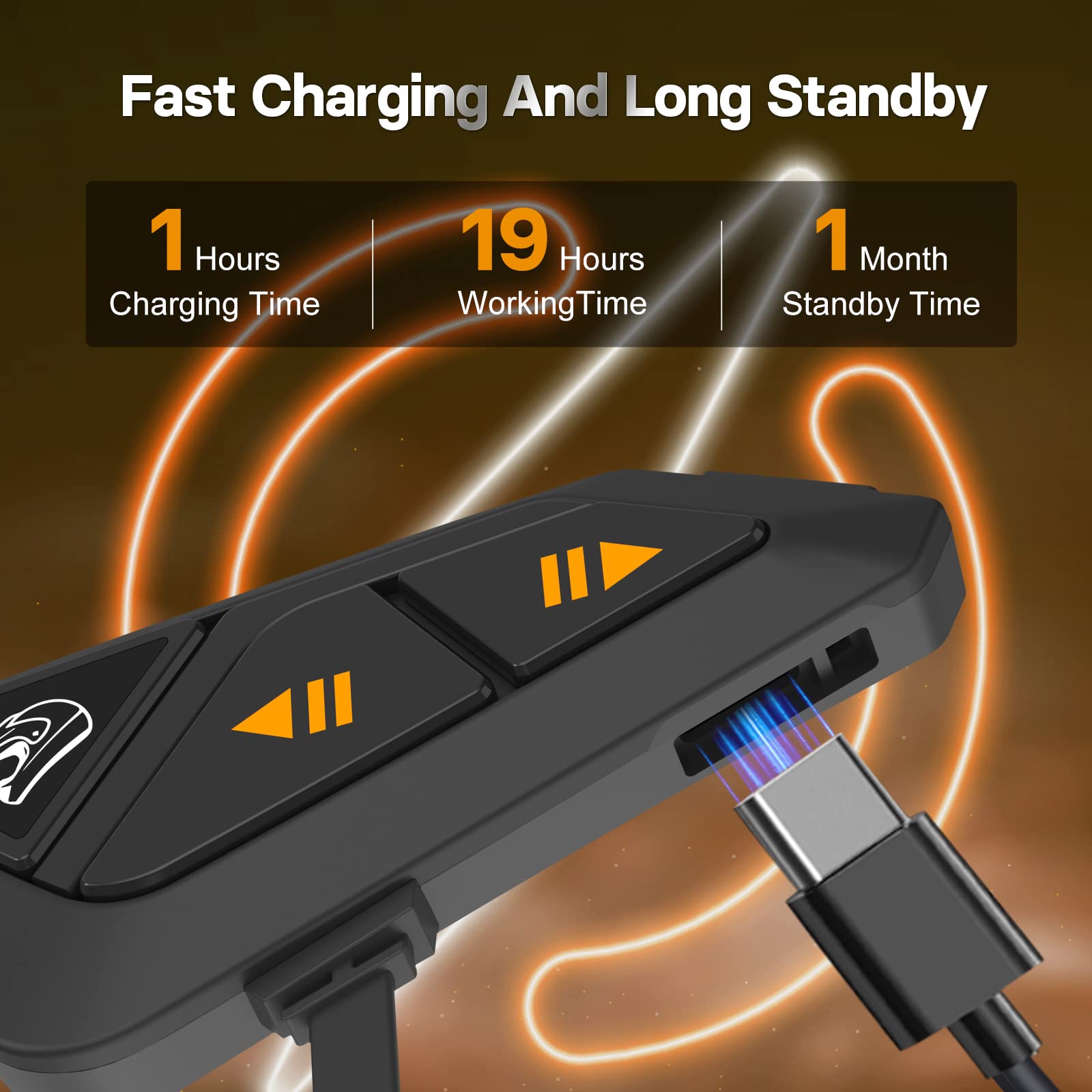 Freedconn FG Motorcycle Intercom Helmet Bluetooth Headset 1000M  Interphone Communicator 10 Riders Waterproof FM Radio Music