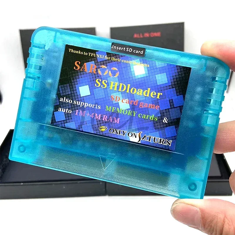 2025 New SAROO SS Extended Universal TF/SD card Direct Reading 1M/4MB Accelerator Disk-free HDloader SAROO 0.7 Firmware HDLoader