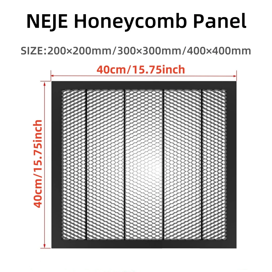 Almohadilla de grabado láser NEJE, placa de respaldo, Panel de panal, plataforma de trabajo para todas las marcas, accesorios de máquina herramienta cortadora láser