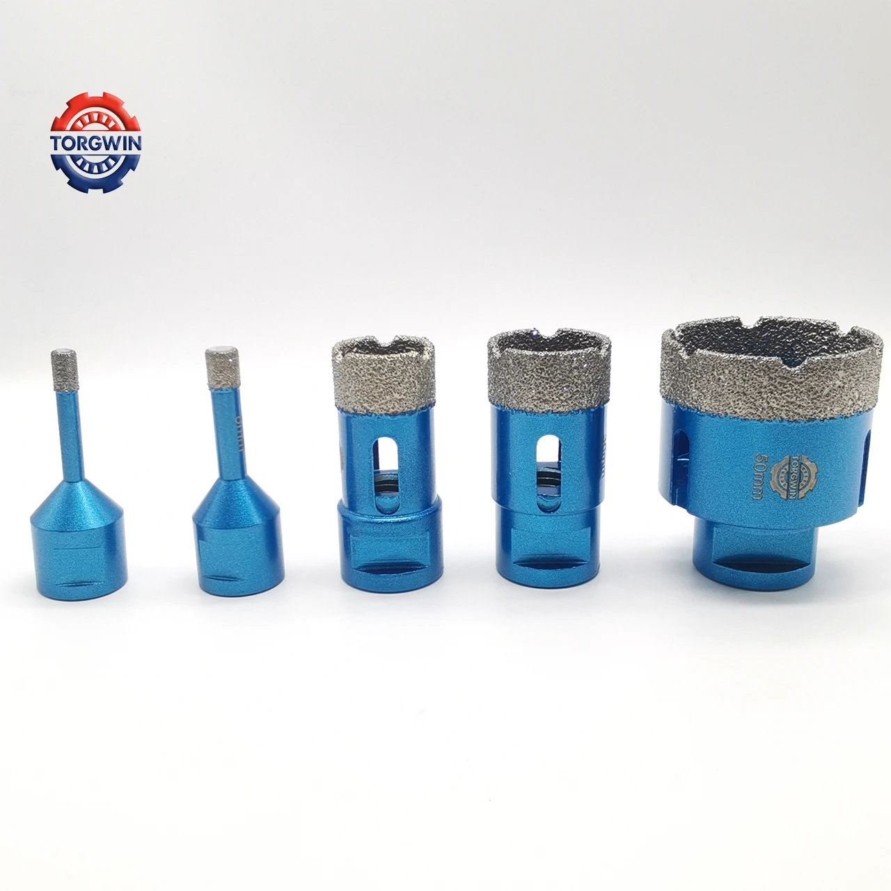 1 ชิ้น 6-70 มิลลิเมตร M14 ด้ายเพชรแห้งสูญญากาศ Brazed เจาะ Core Bits กระเบื้องพอร์ซเลน Crowns หินแกรนิตหินอ่อนรูเครื่องมือ