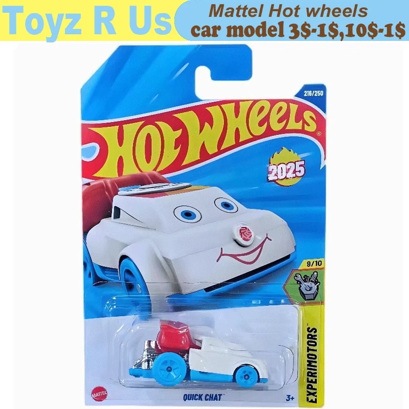 2025L оригинальный автомобиль Hot Wheels Quick Chat Toys для мальчиков 1/64 литой под давлением Voiture Miniture металлическая модель Exper Experors Juguetes подарок на день рождения