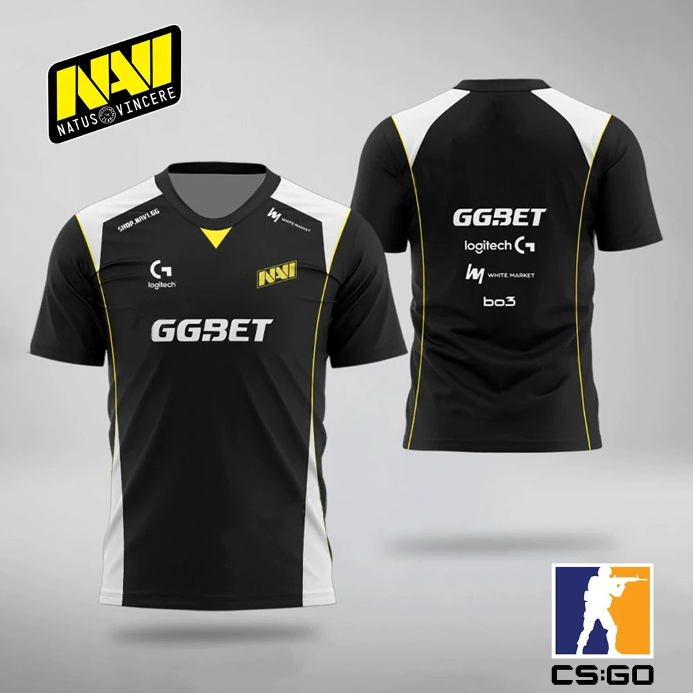 Navi 2025 CS2 e-sports Equip Jersey uniforme de entrenamiento de liga profesional CS:GO S1mple Aleksib Fans regalo camisetas personalizadas