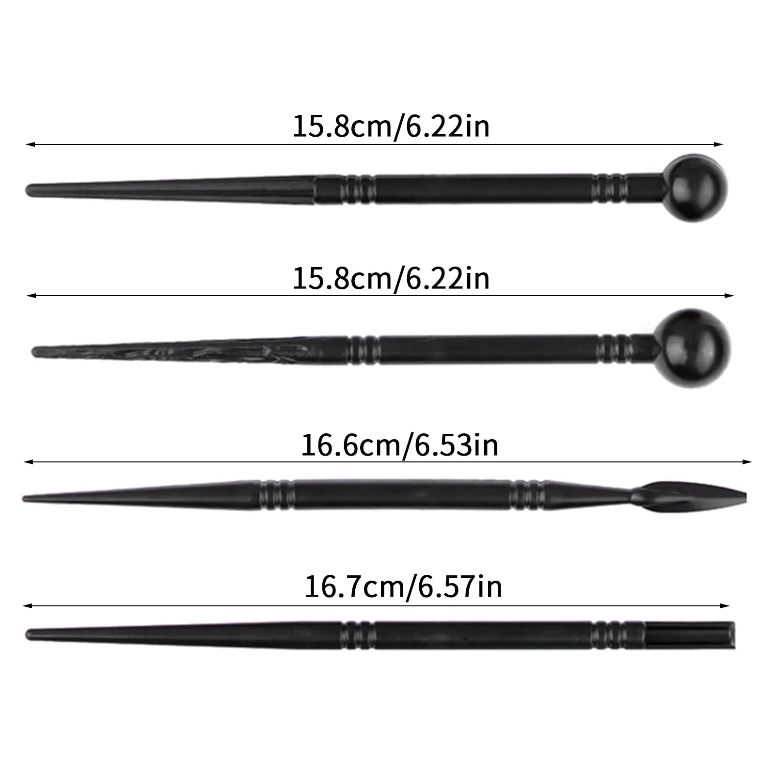 Sculpting Tool Creasing Pen Kit Polymer Modeling Clay Sculpting Tools Dotting Pen Ball StylusPottery Ceramic Clay Indentation