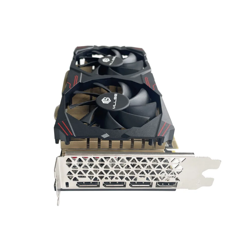 Placa gráfica MLLSE AMD Placa De Video RX 580 8GB Gaming GDDR5 256Bit PCI-E 3.0 × 16 Radeon GPU Jogo de computador Brasil