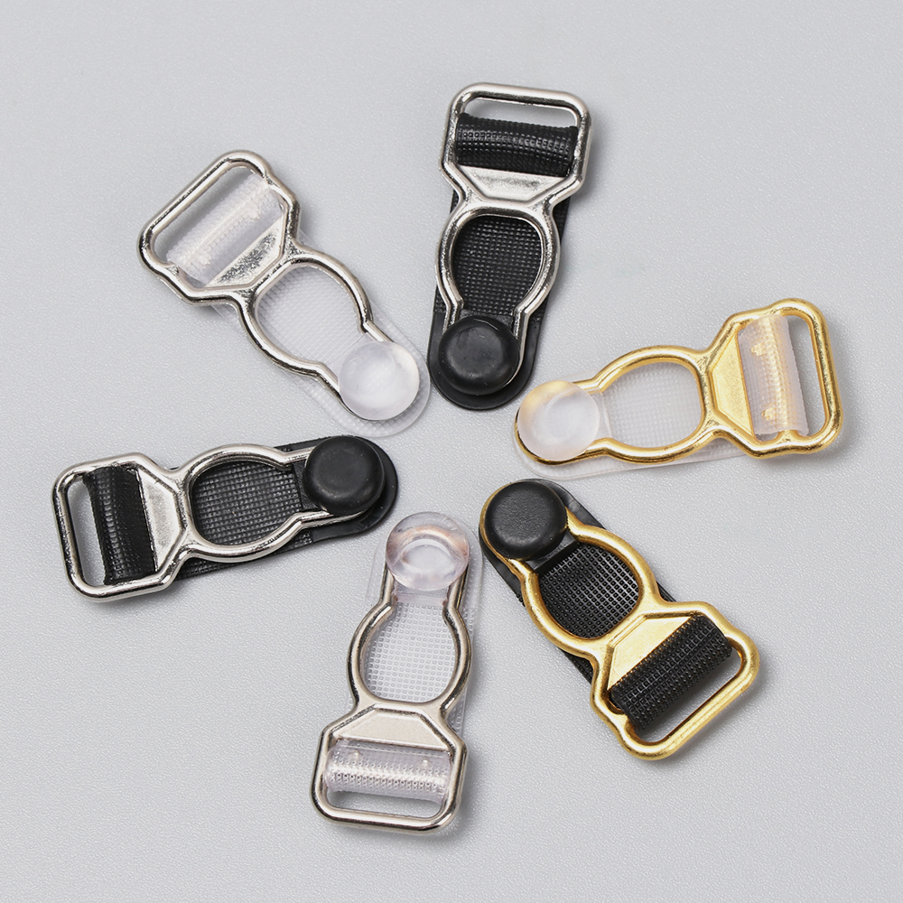 10PCS 10/12mm Corset Leg Garter Belt Clip Hooks Suspender Ends Hosiery Stocking Grips Suspender Buckles Underwear Accessories