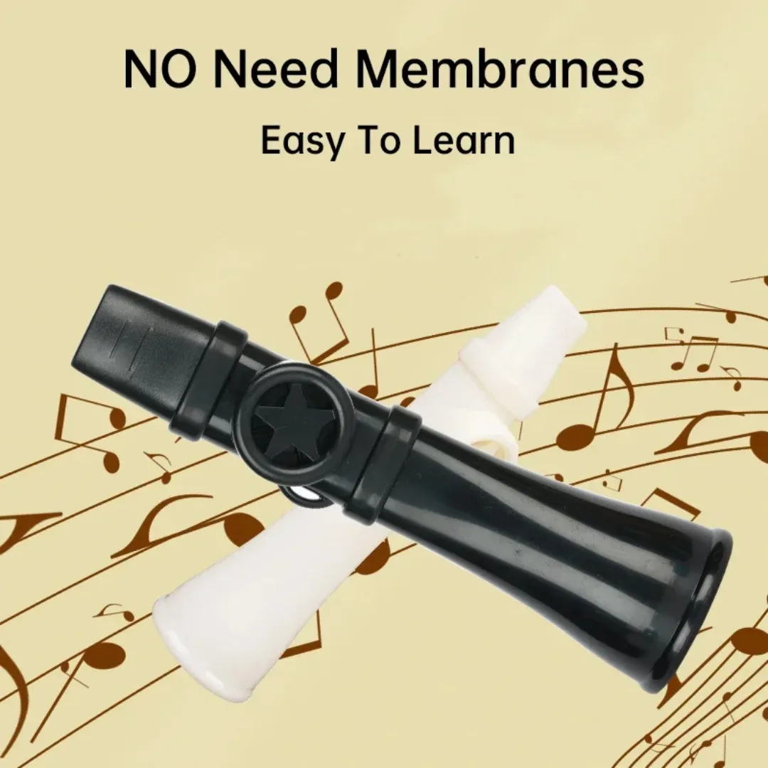Kazoo for Adults Kids Professional Kazoo Reusable for Guitar Ukulele Violin Piano Keyboard Easy to Learn Musical Lovers