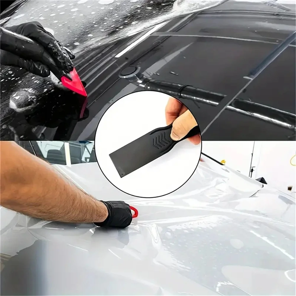 6-piece Household Tool Set Durable Plastic Scraper 6-piece Wall Spackle Scraper for Removing Wallpaper Plaster and Filling Holes
