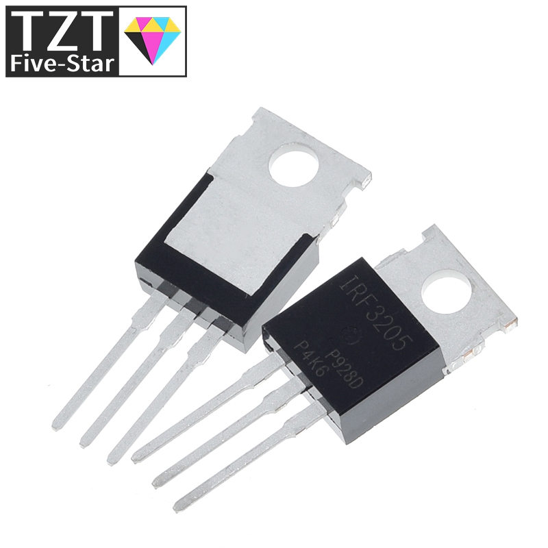 TZT 10/30 Uds IRF3205 IRF3205PBF 55V 98A 8mOhm 97.3nC para módulo de alimentación