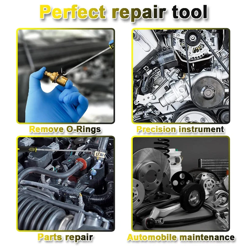 135mm/160mm Auto Auto Voertuig Oliekeerringen Schroevendraaiers Set O-Ring Afdichting Pakking Puller Remover Pick Haken Gereedschap