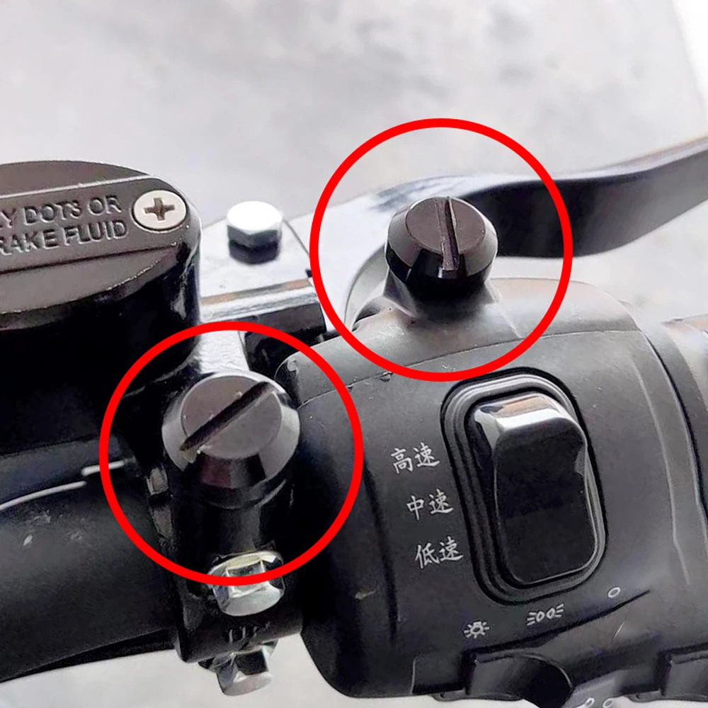 2 ชิ้น M10 Anti - Rust รถจักรยานยนต์ CNC อลูมิเนียมด้านหลังดูกระจกปลั๊กสกรูกระจกมองหลังผู้ถืออุปกรณ์เสริมรถจักรยานยนต์