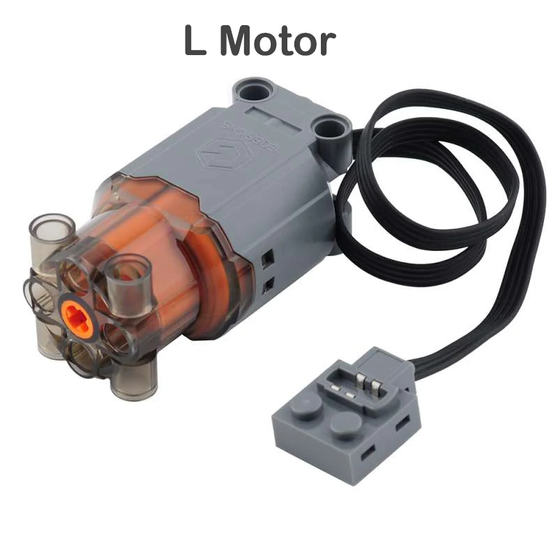 Mộc Điện Chức Năng Ứng Dụng Lập Trình Điện Bộ Pin Lithium Hộp M L XL Động Cơ Lái Servo Tương Thích Với Legoed