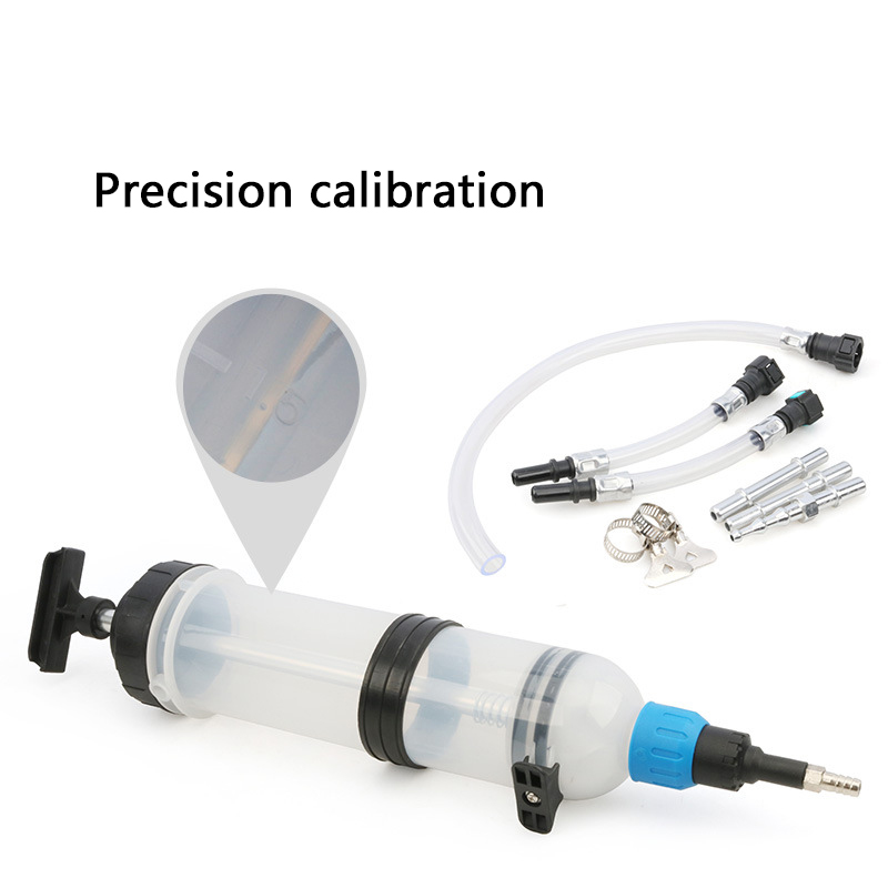 オイルシリンジポンプシリンジ液体抽出ポンプ自動車燃料移送 1500 ミリリットル大容量ブレーキ液エンジン冷却液