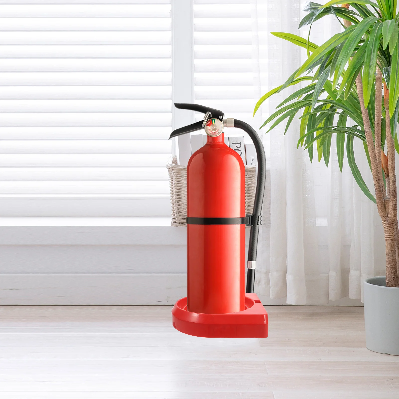 Fire Extinguisher Base Installation Stand Fire Extinguisher Base Fixing Support Bracket Car Fire Extinguisher Mount Plastic Exti