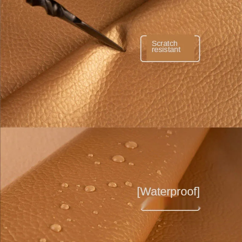Self-Adhesive DIY SelfกาวPUหนังซ่อมแพทช์Fixสติกเกอร์สําหรับโซฟารถที่นั่งโต๊ะเก้าอี้กระเป๋ารองเท้าบ้าน