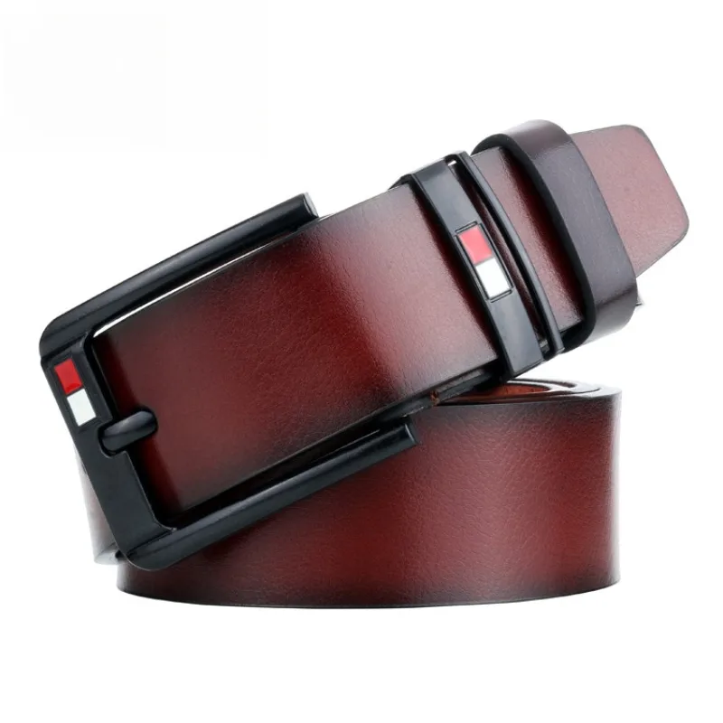 Moda estilo vintage masculino cinto de cintura alta qualidade couro do plutônio cinta cintos jeans lazer cintura terno calças cinto