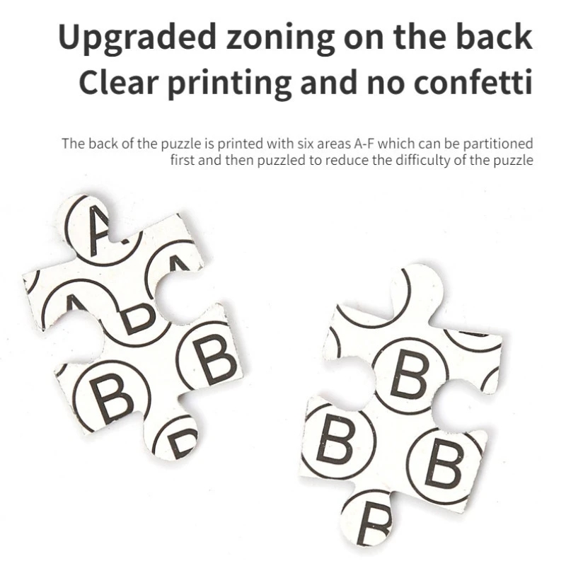 美しい風景のジグソーパズル、景観の絵の具、ストレス軽減おもちゃ、大人のためのクリスマスギフト、1000個、75x50cm