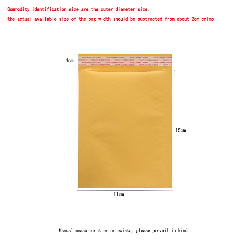 Sacos de transporte adesivos com vedação automática de bolhas Kraft, envelopes acolchoados com amortecimento para envio, envio postal, embalagens