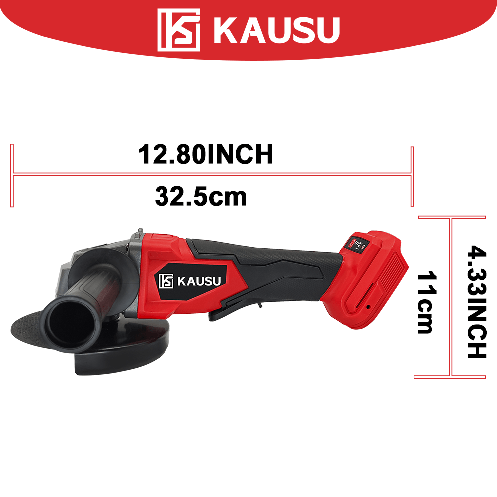 125MM M14 Brushless Electric Angle Grinder Variable Speed Cutting Machine Grinding Power Tool For Makita 18V Battery(No Battery)