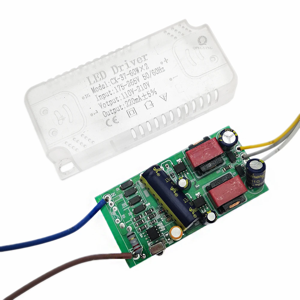 1 pz Alimentatore per plafoniera con telecomando a infrarossi 8-24Wx2 25-40Wx2 37-50Wx2 37-60Wx2 50-70Wx2 37-50Wx4 37-60Wx4 37-60Wx6