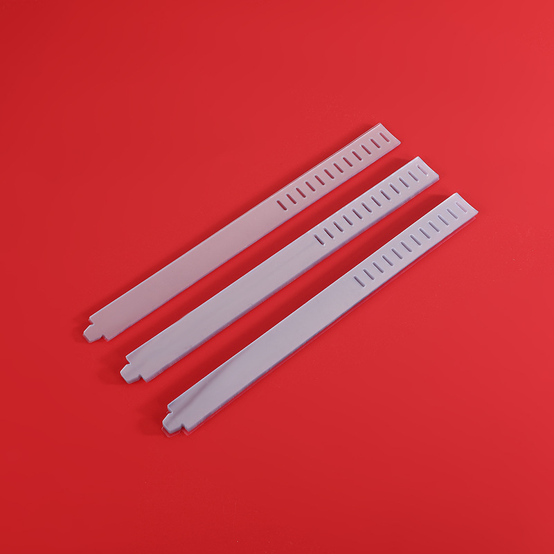 50 peças de colarinho de plástico permanece, acessórios de roupas transparentes