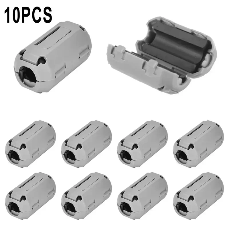 10 Stück TDK 5 mm Ferritkern Rauschunterdrückung Filterring Kabelklemme RFI EMI für Kabelklemmen mit 5 mm Durchmesser