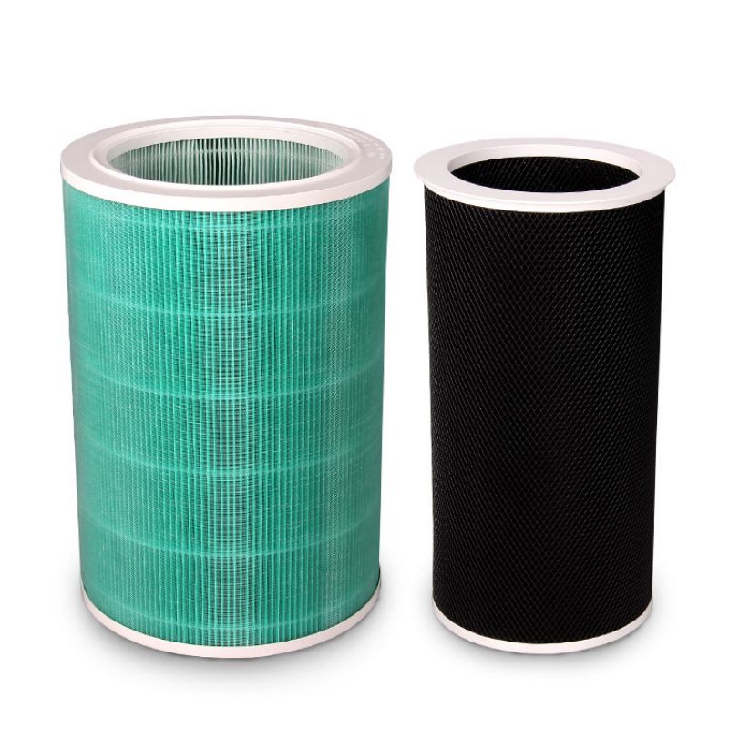 空気清浄機フィルター Xiaomi 空気清浄機 Mi 2/1/2S/3/3H/プロ空気清浄機 H13 カーボン HEPA フィルター抗細菌ホルムアルデヒド