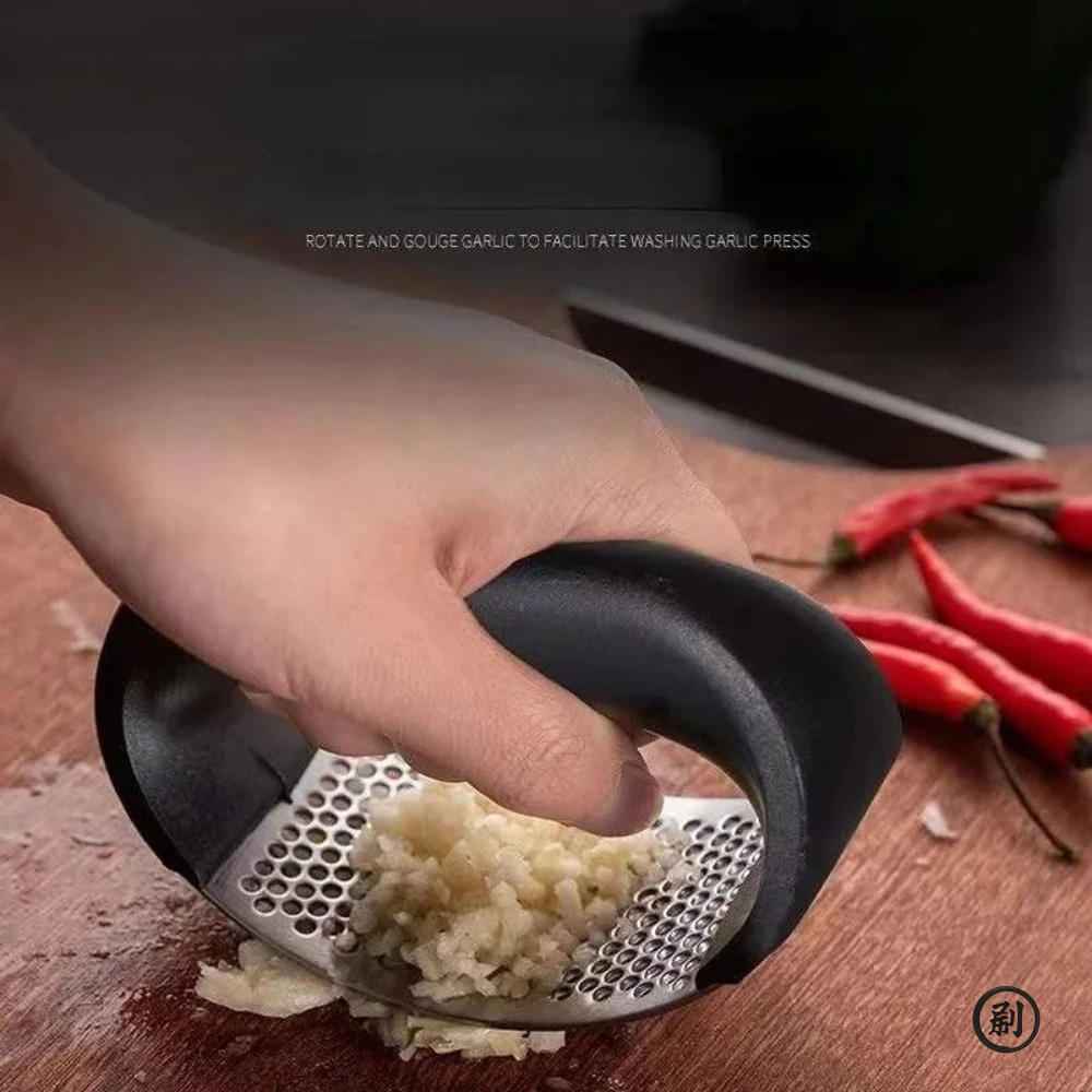Edelstahl Knoblauch Presse Crusher Manuelle Knoblauch Fleischwolf Hacken Knoblauch Werkzeug Obst Gemüse Werkzeuge Küche Zubehör Gadget