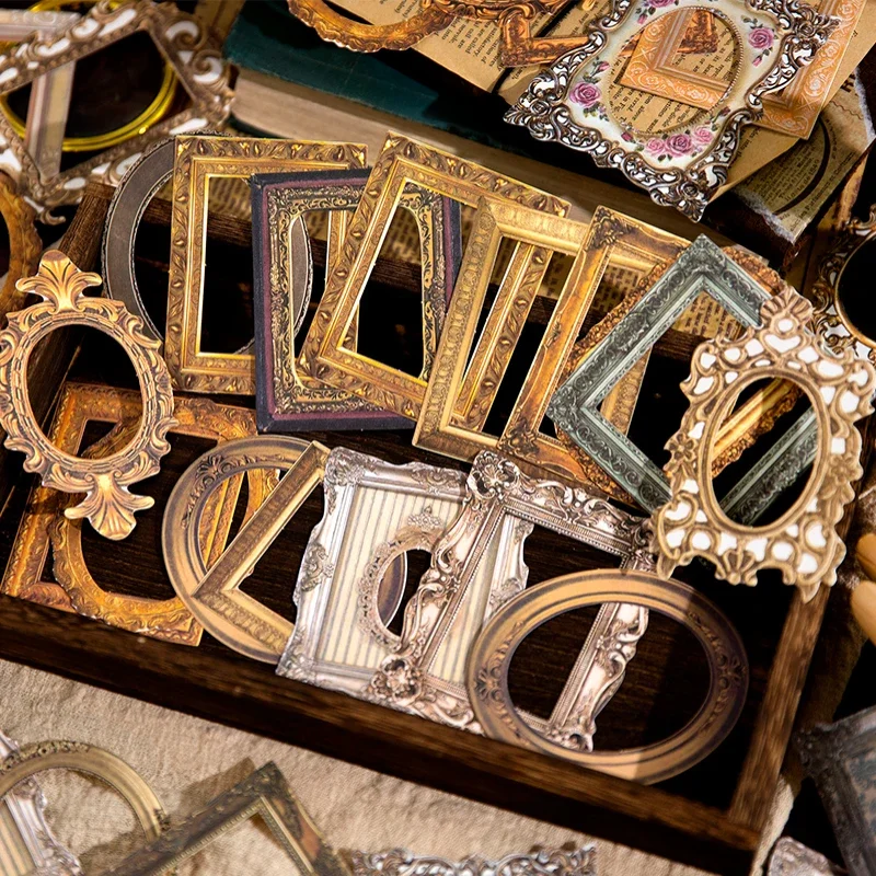 30 peças série de coleção de arte vintage recorte design diy scrapbook quadro lixo de papel decorativo material de colagem diária