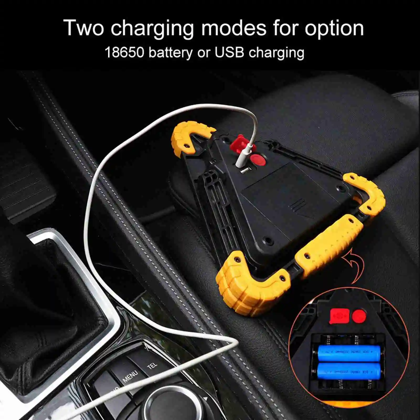 30W Multifunction Car Breakdown Emergency Safety Triangle Stop Sign with Red LED Warning Light Car Stop Sign LED Triangle Light